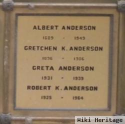 Gretchen K Anderson