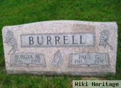 Borgia M Griffith Burrell