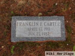 Franklin F Carter