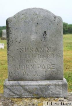 Susan N. Sanders Page