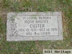 Mona Rhunee Custer