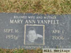Mary Ann "ann" Vanpelt