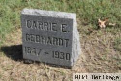 Carrie E Gebhardt