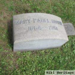 Mary "mollie" Paull Bowie