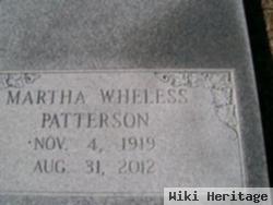 Martha Ellen Wheless Patterson