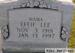 Effie Lee Cooley Busby