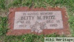 Betty M. Fritz