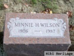 Minnie H. Humphrey Wilson