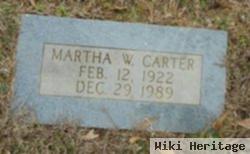 Martha Whittle Carter