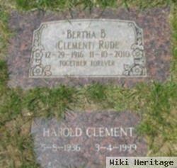 Bertha Bylsma Clement Rude