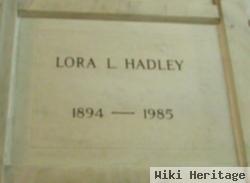 Lora L Hadley