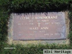 Clyde J Rosenkranz