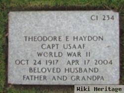 Theodore Edmund Haydon