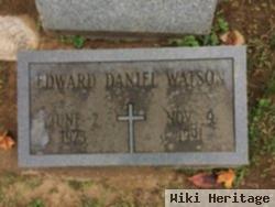 Edward Daniel Watson