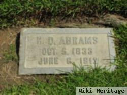 H. D. Abrams