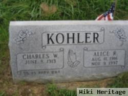 Charles W Kohler