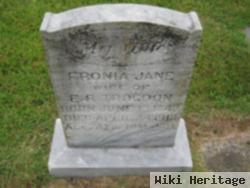 Sophronia Jane "fronia" Hinshaw Trogdon