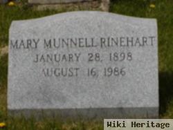 Mary Inghram Munnell Rinehart