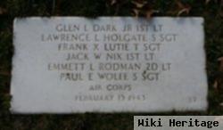 2Lt Emmett L Rodman