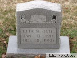 Etta M. Ogle