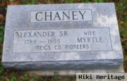 Alexander O Chaney