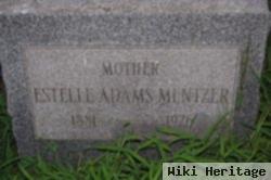 Estella Gertrude "estelle" Adams Mentzer