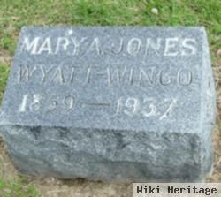 Mary Alice Jones Wingo