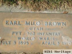 Earl Milo Brown
