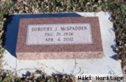 Dorothy J. Mcspadden