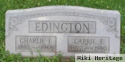 Charlie F Edington