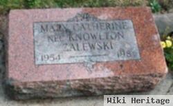 Mary Catherine Knowlton Zalewski