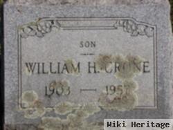 William H Crone