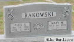 Alex G Rakowski