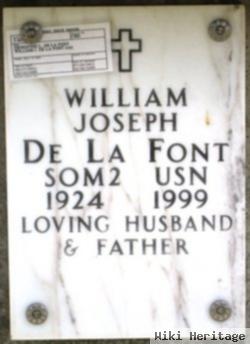 William Joseph De La Font