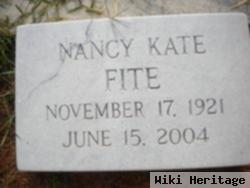 Nancy Kate Fite