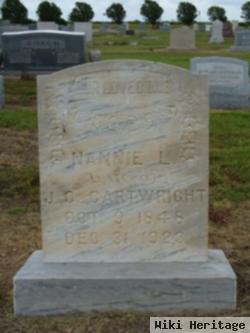 Nancy Louvena "nannie" Woods Cartwright