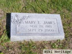 Mary E James