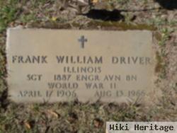 Sgt Frank William Driver