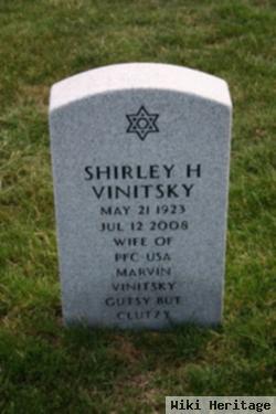 Shirley H Vinitsky