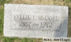 Vallie Lee Mccord