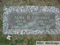 Alma H Chrisman