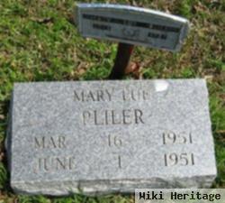 Mary Lue Pliler