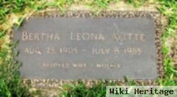 Bertha Leona Marburger Witte