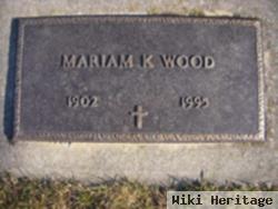 Mariam K Wood