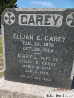 Elijah Edward Carey, Sr