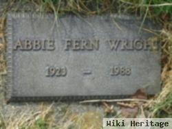 Abbie Fern Wright