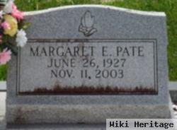 Margaret E Pate