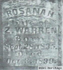 Rosanah Martin Warren