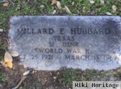 Millard E Hubbard