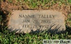 Nannie Thompson Talley